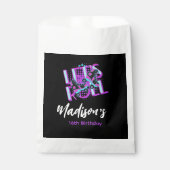 Sachets En Papier Roller Skates Sweet 16 Thème Anniversaire (Devant)