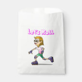 Sachets En Papier Roller Skating Girl (Devant)