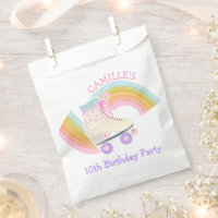 Roller Skating Girl Fête d'anniversaire