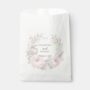 Sachets En Papier Romantique Dusty rose défraîchi Rose