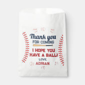 Sachets En Papier Rookie de baseball de l'année anniversaire (Devant)