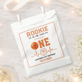 Sachets En Papier Rookie de l'année 1er anniversaire de basket-ball (Coupé)