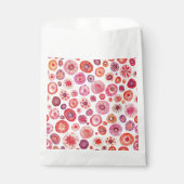 Sachets En Papier Rose floral Abstrait (Devant)