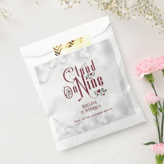 Sachets En Papier Rose gothique Cloud Neuf Mariage Halloween (Scellé)