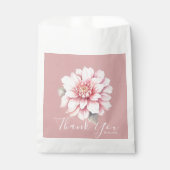 Sachets En Papier Rose rose chic  (Devant)