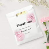 Sachets En Papier Roses d'aquarelle rose (Scellé)
