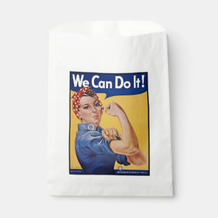 Sachets En Papier Rosie le Riveter : Une femme forte pour l'autonomi