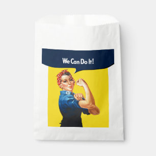 Sachets En Papier Rosie Le Style Rétro Riveter