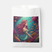 Sachets En Papier Rouge de sirène (Devant)
