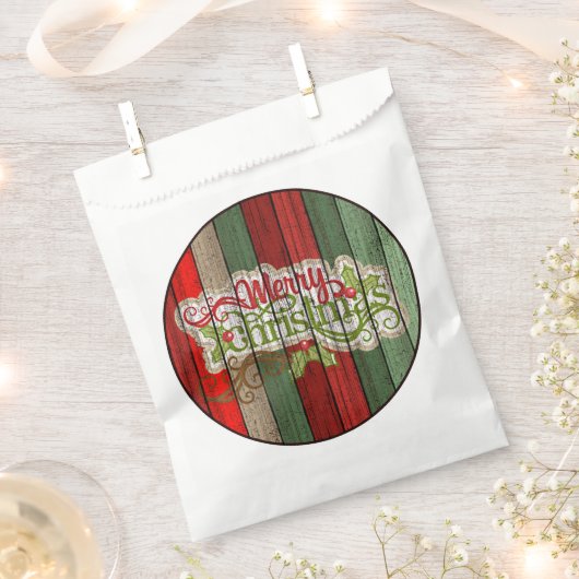 Sachets En Papier Rouge foncé Vert Patiné Planes Motif (Coupé)