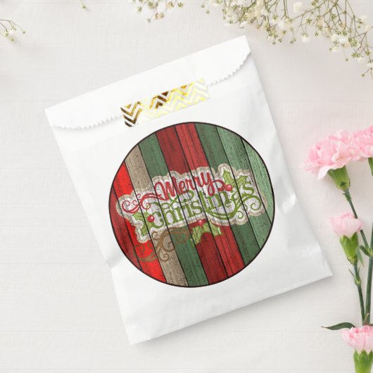 Sachets En Papier Rouge foncé Vert Patiné Planes Motif (Scellé)