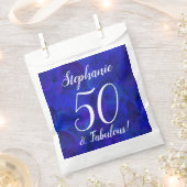 Sachets En Papier Royal Blue 50 et fabuleuse fête d'anniversaire (Coupé)