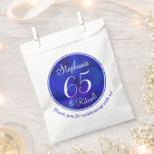 Sachets En Papier Royal Blue 65 et Retraite Party (Coupé)