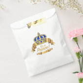 Sachets En Papier Royal Blue Gold Prince Baby shower (Scellé)