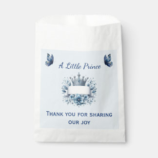 Sachets En Papier Royal Prince Blue Favor Bag