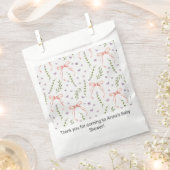 Sachets En Papier Rubans roses (Coupé)