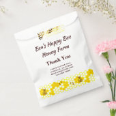 Sachets En Papier Ruche de miel de ferme apicole personnalisée (Scellé)