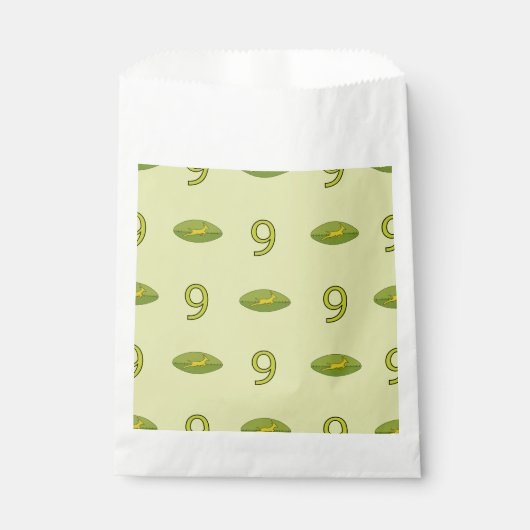 Sachets En Papier Rugby game are on (Devant)