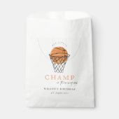 Sachets En Papier Rust Notre Petit Champ Basketball N'Importe Quel  (Devant)