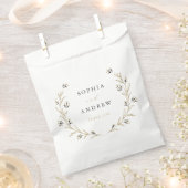 Sachets En Papier Rustic Boho Floral Mariage campagnard merci Favori (Coupé)