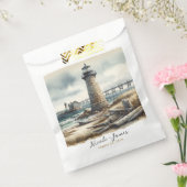 Sachets En Papier Rustic Coastal Lighthouse Plage de bord de mer Mar (Scellé)