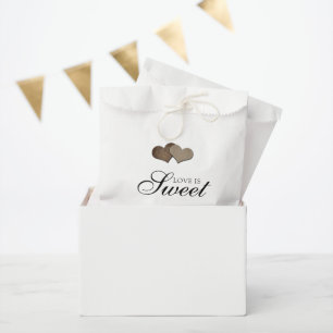 Sachets En Papier Rustic Country Love is Sweet Mariage