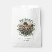 Sachets En Papier Rustic Green Mariage Engagement Party Favoriser le (Devant)