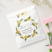 Sachets En Papier Sa Fête des mariées principale au citron de Squeez (Scellé)