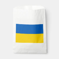 Sac à bonbons drapeau ukrainien patriotique