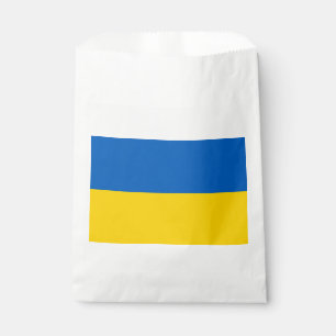 Sachets En Papier Sac à bonbons drapeau ukrainien patriotique