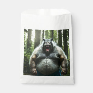 Sachets En Papier Sac à faveur blanc Werewolf Who Ate The Whole Vill