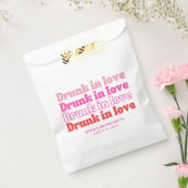 Sachets En Papier Sac à Faveur Rétro Rose pour Enterrement de Vie de (Scellé)