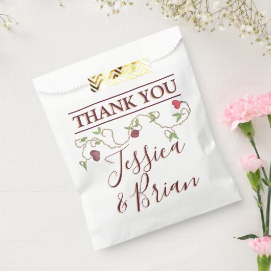 Sachets En Papier Sac à Faveurs Gothique (Scellé)