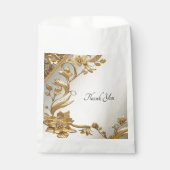 Sachets En Papier Sac à fleurs Feuille Golden Wavy (Devant)