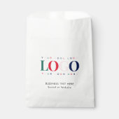 Sachets En Papier Sac à papier rectangle à logo Entreprise (Devant)