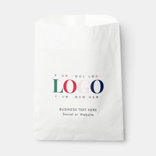 Sachets En Papier Sac à papier rectangle à logo Entreprise (Devant)