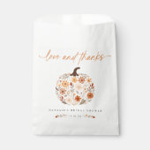 Sachets En Papier Sac cadeau de mariage champêtre (Devant)