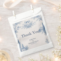 Sac Cadeau de Mariage Toile de Jouy Lieu Histoire