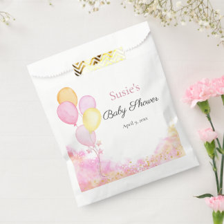 Sachets En Papier Sac cadeau personnalisé pour Baby Shower avec ball