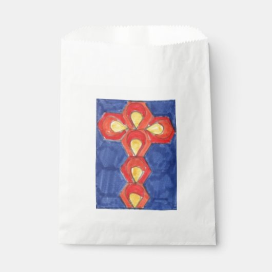 Sachets En Papier Sac Cross Motif Favoriser (Devant)