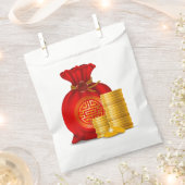 Sachets En Papier Sac d'argent chinois (Coupé)