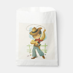 Sachets En Papier Sac de cadeau de cowboy