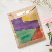 Sachets En Papier sac de faveur avec design abstrait (Scellé)