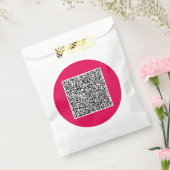 Sachets En Papier Sac de faveur de code QR personnalisé (Scellé)