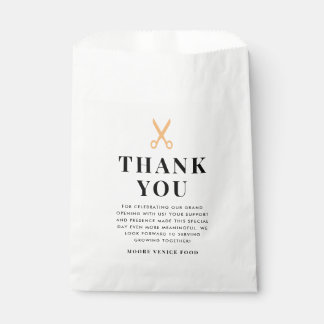 Sachets En Papier Sac de faveur de coupe de ruban de grande ouvertur