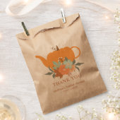 Sachets En Papier Sac de faveur de douche de mariée de citrouille de (Coupé)