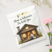 Sachets En Papier Sac de faveur de mariage rustique pour les invités (Scellé)