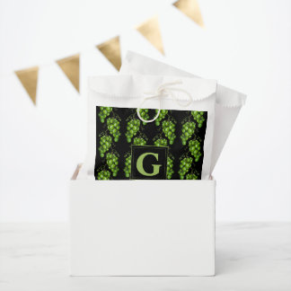 Sachets En Papier Sac de faveur de raisins verts