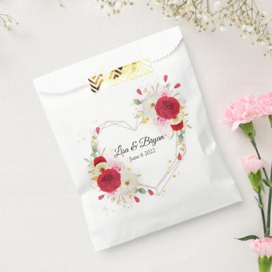 Sachets En Papier Sac de faveur de traitement de mariage (Scellé)