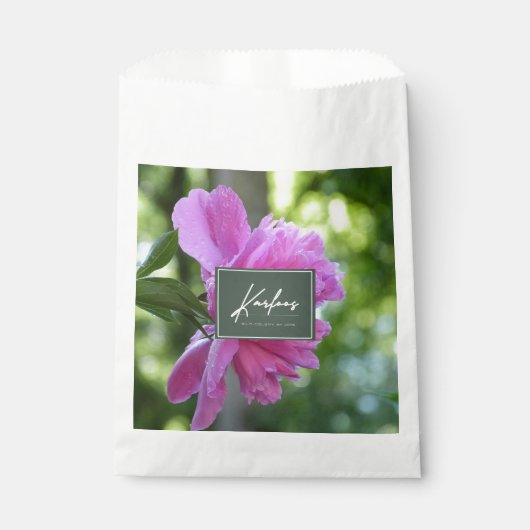 SACHETS EN PAPIER SAC DE FAVEUR KARFOOS (Devant)